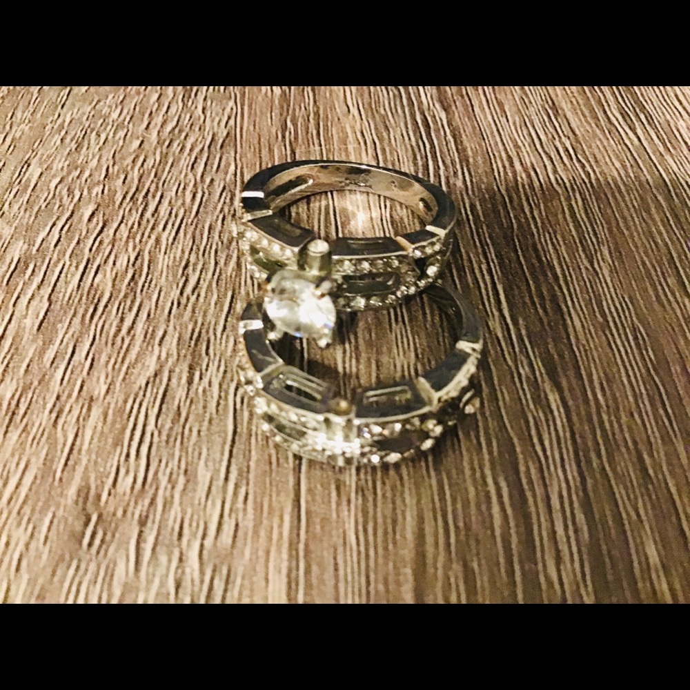 🔥❤️2pcs Fashion Diamond stone ring any occasion for women - Picture 4 of 6
